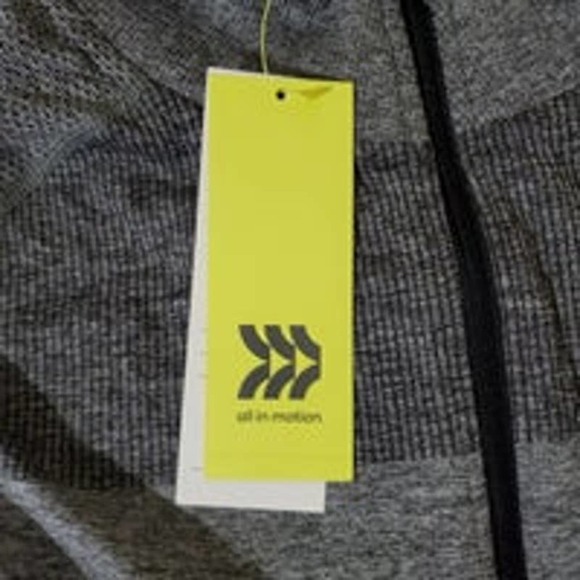 All in Motion Men's Seamless 1/4 Sweatshirt - XL Gray - Picture 3 of 4